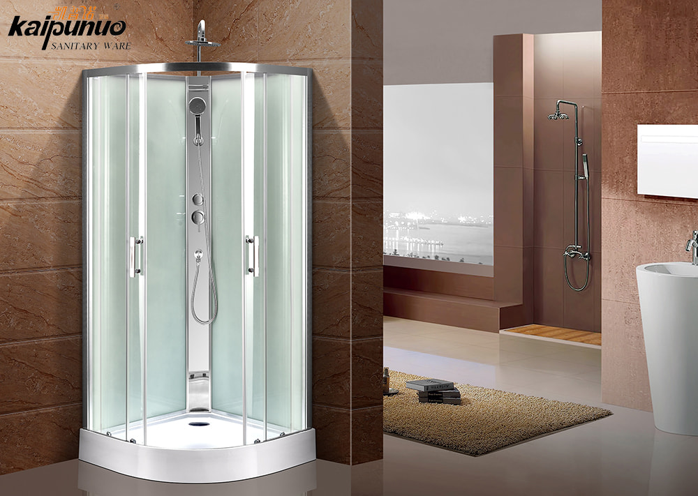 Bathroom Chrome Aluminium Sector Sanitary Illapsum Porta Shower Room